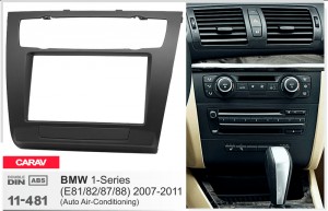 Переходная рамка BMW 1 Series (E81, E82, E87, E88) Carav 11-481