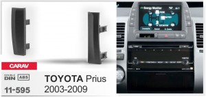 Переходная рамка Toyota Prius Carav 11-595