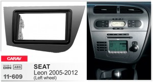 Переходная рамка Seat Leon Carav 11-609