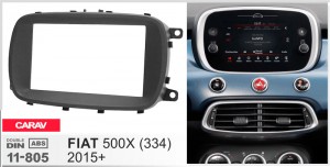 Переходная рамка Fiat 500X Carav 11-805