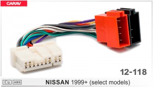 Разъем для штатной магнитолы Nissan Carav 12-118