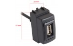 USB разъем Nissan Carav 17-006