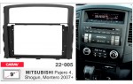 Переходная рамка Mitsubishi Pajero Carav 22-005