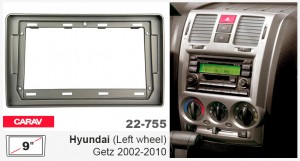 Переходная рамка Hyundai Getz Carav 22-755