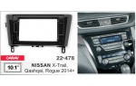 Переходная рамка Nissan X-Trail, Qashqai, Rogue Carav 22-478