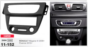 Переходная рамка Renault Megane, Fluence Carav 11-152