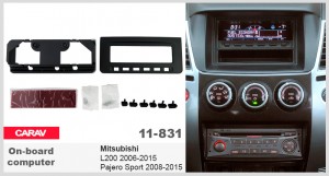 Переходная рамка Mitsubishi L200, Pajero Sport Carav 11-831