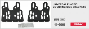 Крепежные уши для установки 2 DIN магнитол универсальные Carav 11-900