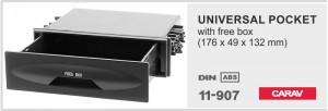 Универсальный карман 1 DIN Carav 11-907