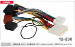 Перехідник для магнітол Nissan, Dacia, Renault, Subaru, Opel Carav 12-236