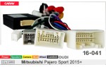 Переходник для магнитол 9", 10.1" Mitsubishi Pajero Sport Carav 16-041