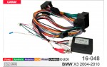 Переходник для магнитол 9", 10.1" BMW X3 (E83) Carav 16-048