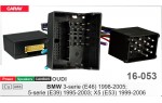 Переходник для магнитол 9", 10.1" BMW 3 Series (E46), 5 Series (E39), X5 (E53) Carav 16-053