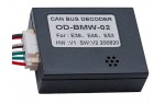Переходник для магнитол 9", 10.1" BMW 3 Series (E46), 5 Series (E39), X5 (E53) Carav 16-053