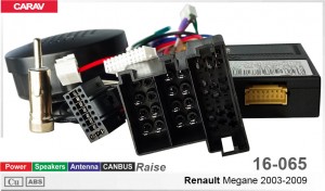 Переходник для магнитол 9", 10.1" Renault Megane II Carav 16-065
