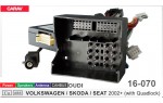 Переходник для магнитол 9", 10.1" Volkswagen, Audi, Skoda, Seat Carav 16-070