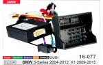 Переходник для магнитол 9", 10.1" BMW 3 Series (E90/E91/E92/E93), X1 (E84) Carav 16-077