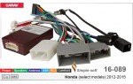 Переходник для магнитол 9", 10.1" Honda Carav 16-089