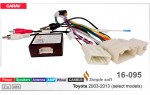 Переходник для магнитол 9", 10.1" Toyota Carav 16-095