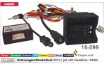 Переходник для магнитол 9", 10.1" Audi, Volkswagen, Skoda, Seat Carav 16-099