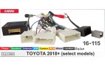 Переходник для магнитол 9", 10.1" Toyota Carav 16-115