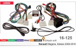 Переходник для магнитол 9", 10.1" Renault Megane, Koleos Carav 16-125