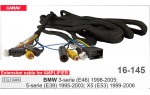 Удлинитель для усилителя BMW 3 Series (E46), 5 Series (E39), X5 (E53) Carav 16-145