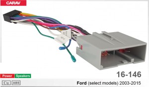 Переходник для магнитол 9", 10.1" Ford Carav 16-146