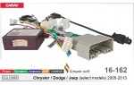 Переходник для магнитол 9", 10.1" Chrysler, Dodge, Jeep Carav 16-162