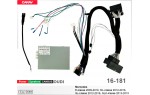 Переходник для магнитол 9", 10.1" Mercedes E-klasse, ML-klasse, GL-klasse, GLK-klasse Carav 16-181