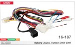 Перехідник для магнітол 9", 10.1" Subaru Carav 16-187 Перехідник для магнітол 9", 10.1" Subaru Carav 16-187