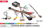 Перехідник для магнітол 9", 10.1" Toyota Carav 16-191