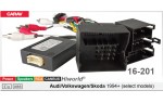 Перехідник для магнітол 9", 10.1" Volkswagen, Skoda, Audi Carav 16-201