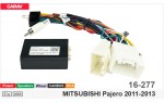 Переходник для магнитол 9", 10.1" Mitsubishi Pajero Carav 16-277