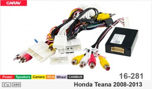 Переходник для магнитол 9", 10.1" Nissan Teana Carav 16-281