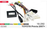 Переходник для магнитол 9", 10.1" Toyota Previa Carav 16-292