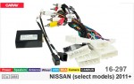 Переходник для магнитол 9", 10.1" Nissan Carav 16-297
