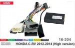 Переходник для магнитол 9", 10.1" Honda CR-V Carav 16-304 Переходник для магнитол 9", 10.1" Honda CR-V Carav 16-304