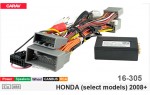 Перехідник для магнітол 9", 10.1" Honda Accord, Crosstour Carav 16-305
