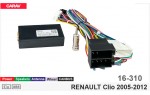 Переходник для магнитол 9", 10.1" Renault Clio Carav 16-310