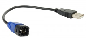Адаптер для штатних USB-роз'ємів Volkswagen, Skoda (Type 3) Carav 20-009