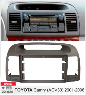 Переходная рамка Toyota Camry Carav 22-020