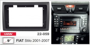 Переходная рамка Fiat Stilo Carav 22-059