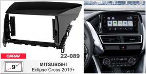 Переходная рамка Mitsubishi Eclipse Cross Carav 22-089