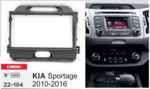 Переходная рамка KIA Sportage Carav 22-104