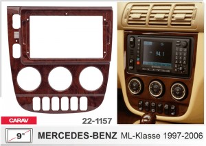 Перехідна рамка Mercedes ML-Klasse Carav 22-1157