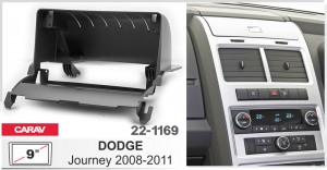 Переходная рамка Dodge Journey Carav 22-1169