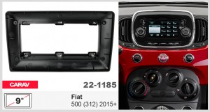 Переходная рамка Fiat 500 (312) Carav 22-1185