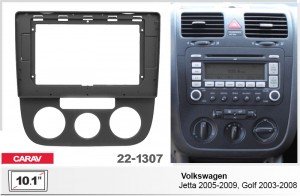Переходная рамка Volkswagen Jetta, Golf Carav 22-1307