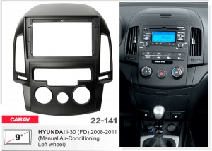 Переходная рамка Hyundai i30 Carav 22-141